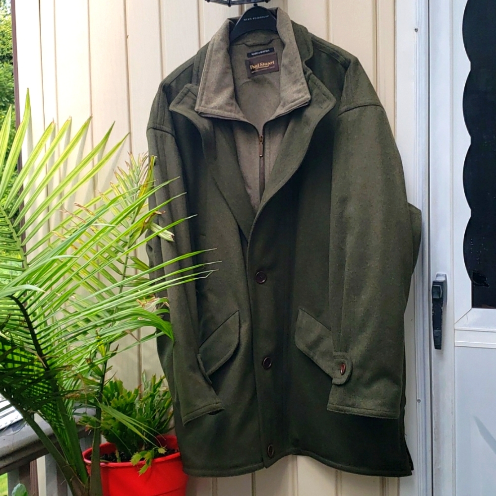 Paul Stewart Schurwolle mit Cashmere Jacket